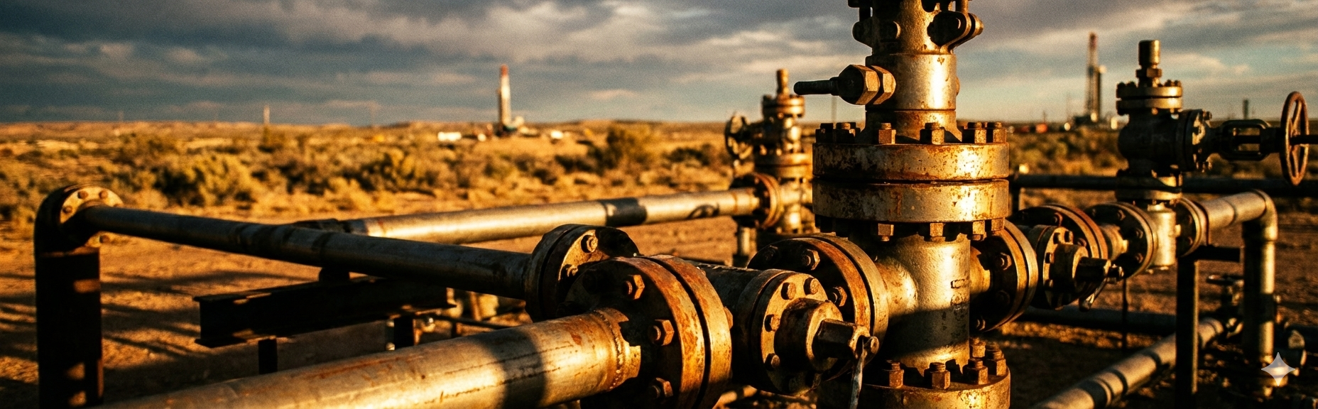 Valve Wellhead Closeup